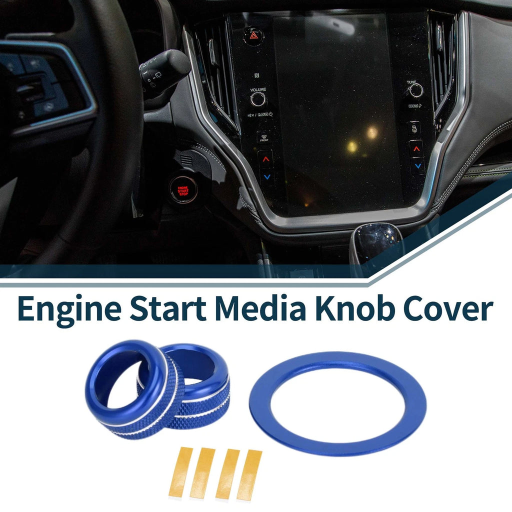 Engine Start Button Knob Cover Ring Replacement for Subaru WRX (2022–2023)