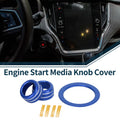 Engine Start Button Knob Cover Ring Replacement for Subaru WRX (2022–2023)