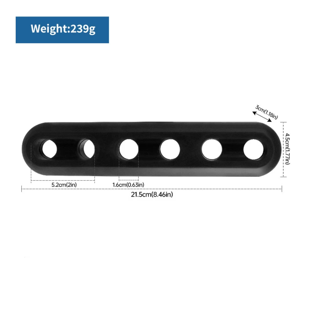 Dock Line Snubber for Boat (UV Resistant Marine Rubber)