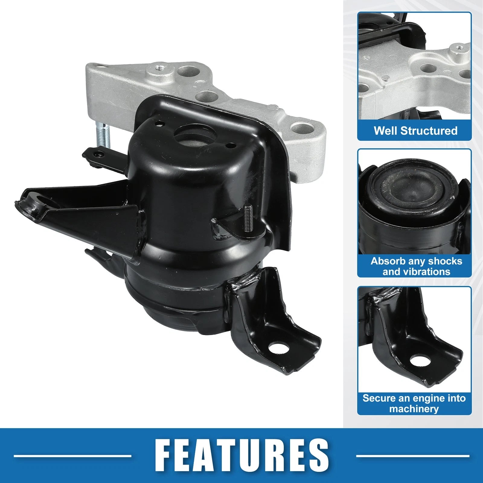 Engine Motor Mount Right Replacement for Toyota RAV4 3.5L (2006–2012)
