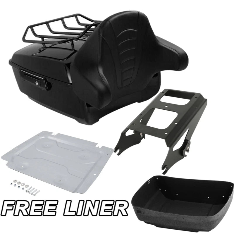 Trunk Pad Mount Rack Plate for Harley Touring Road Glide (2009–2013)