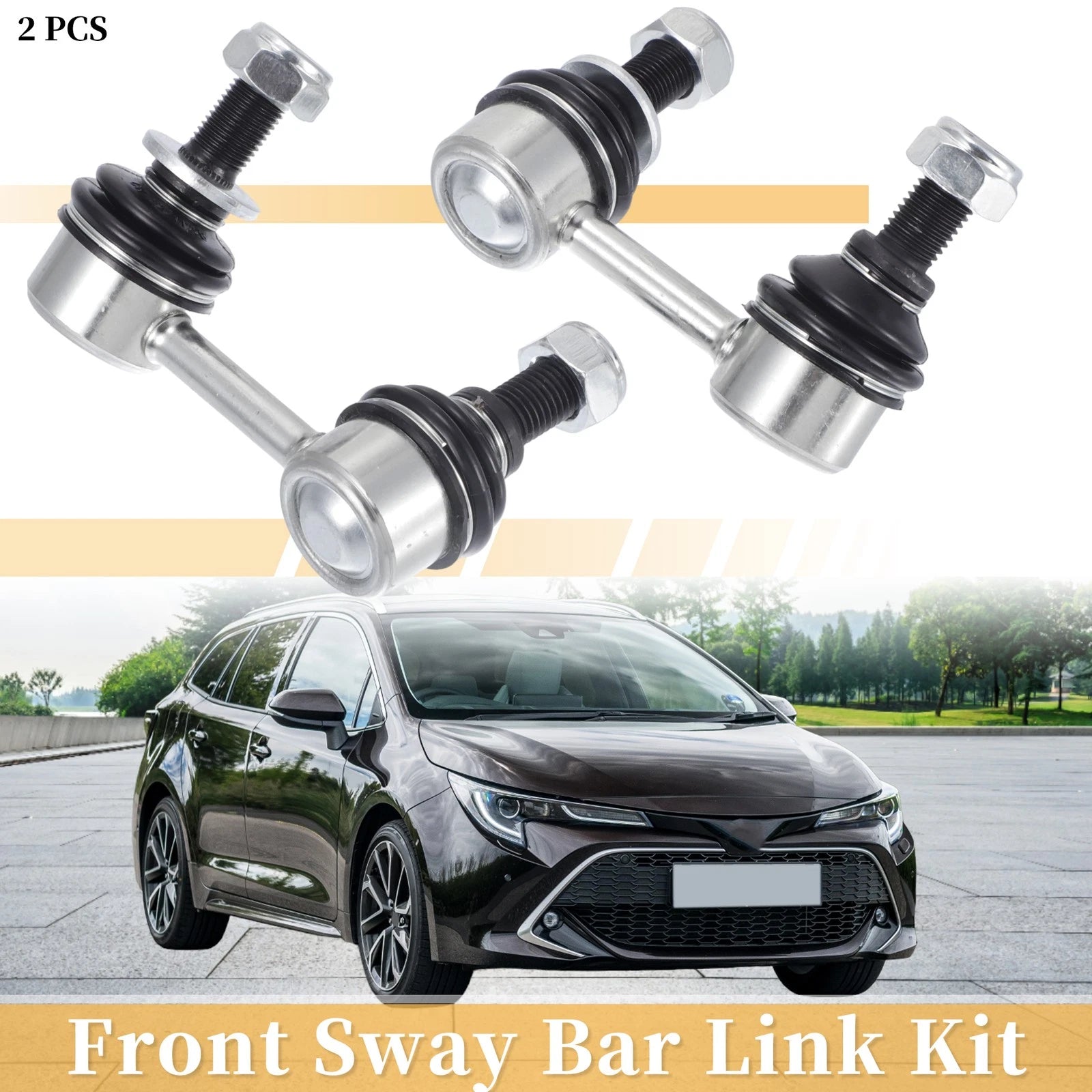 2pcs Front Stabiliser Sway Bar Link Replacement for Toyota Tacoma (2001–2004)