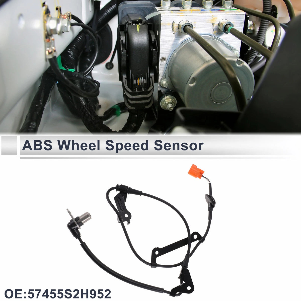 ABS Wheel Speed Sensor Replacement for Honda HR-V (1999–2006) Front Left