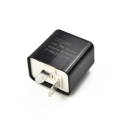 Part Flasher Relay Speed Turn Signal Waterproof 12V Accessory Adjustable