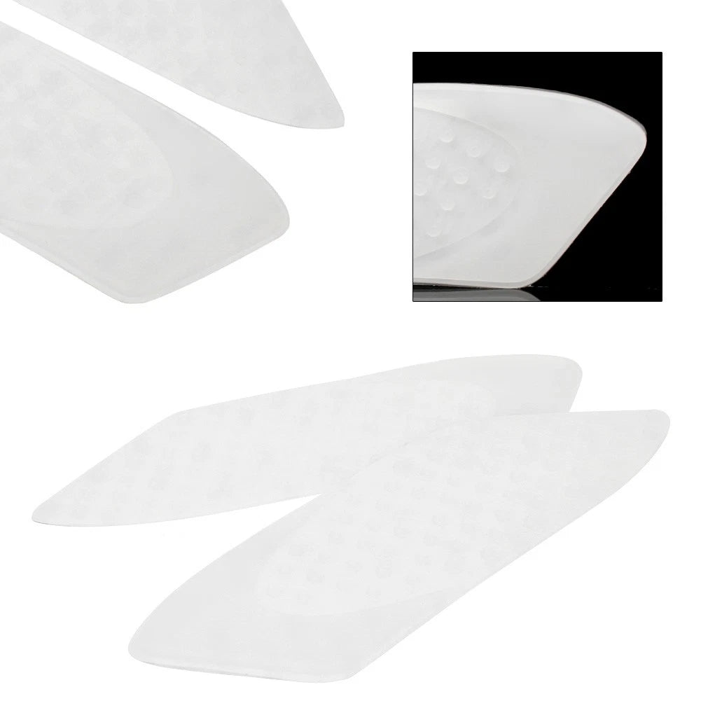 Tank Traction Pad Grip Sticker for Yamaha YZF R6 (2006–2007) White