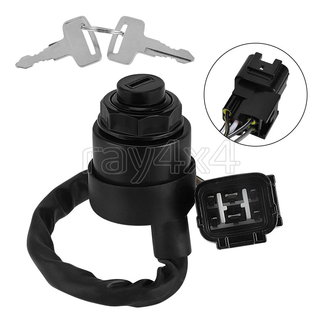 Key Ignition Switch for Kawasaki KAF820 Mule PROFXT PROFX (2015–2017)