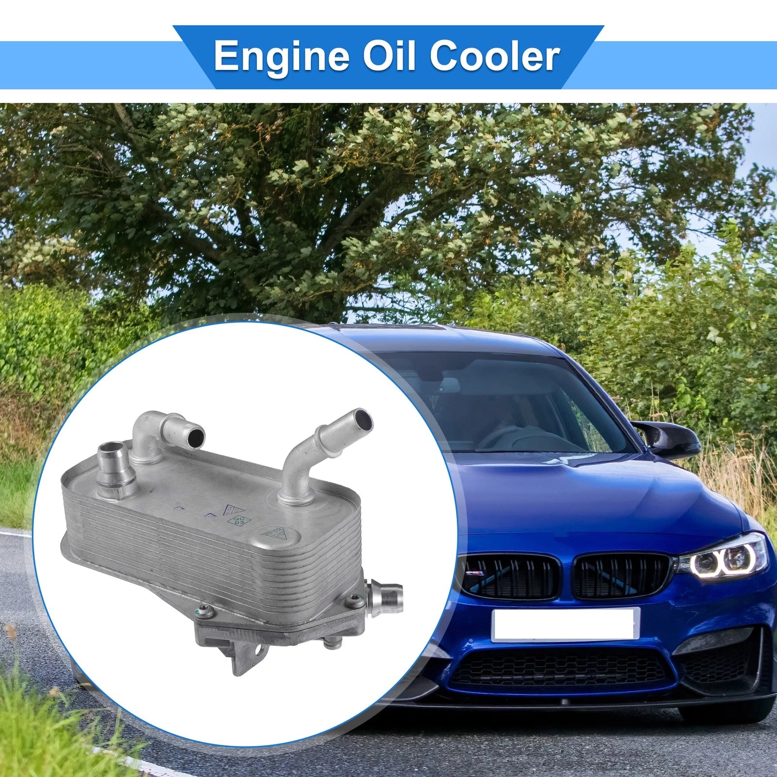 Engine Oil Cooler Replacement for BMW 335d E90 E91 (2005–2012)