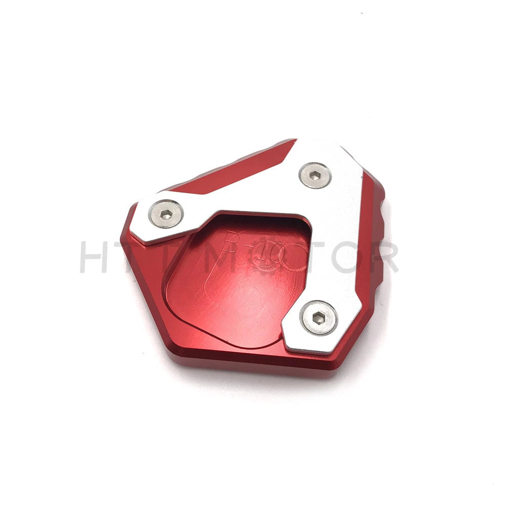 Kickstand Extension Plate for BMW G310 GS (2017–2018) Red