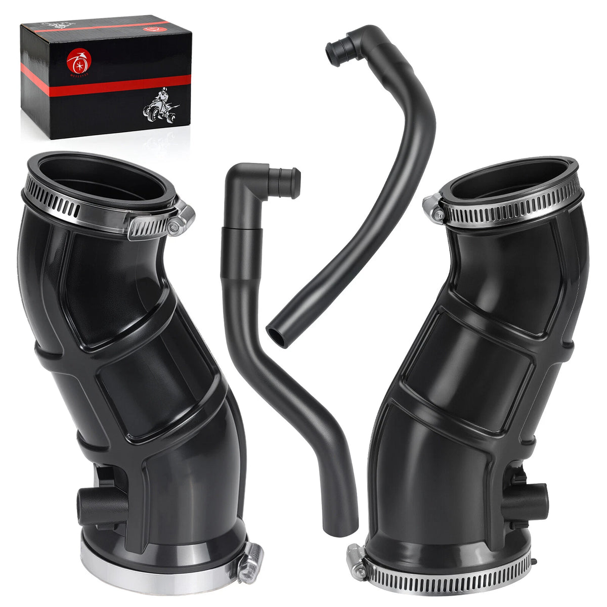 Left + Right Intake Tube & Pipe for Yamaha Raptor 660R (2001–2005)
