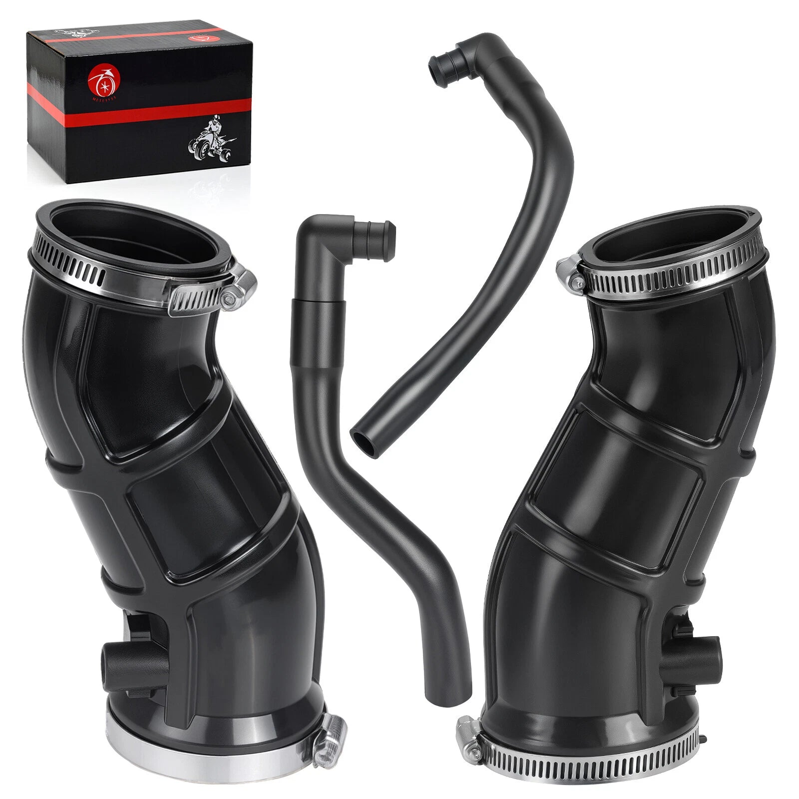 Left + Right Intake Tube & Pipe for Yamaha Raptor 660R (2001–2005)