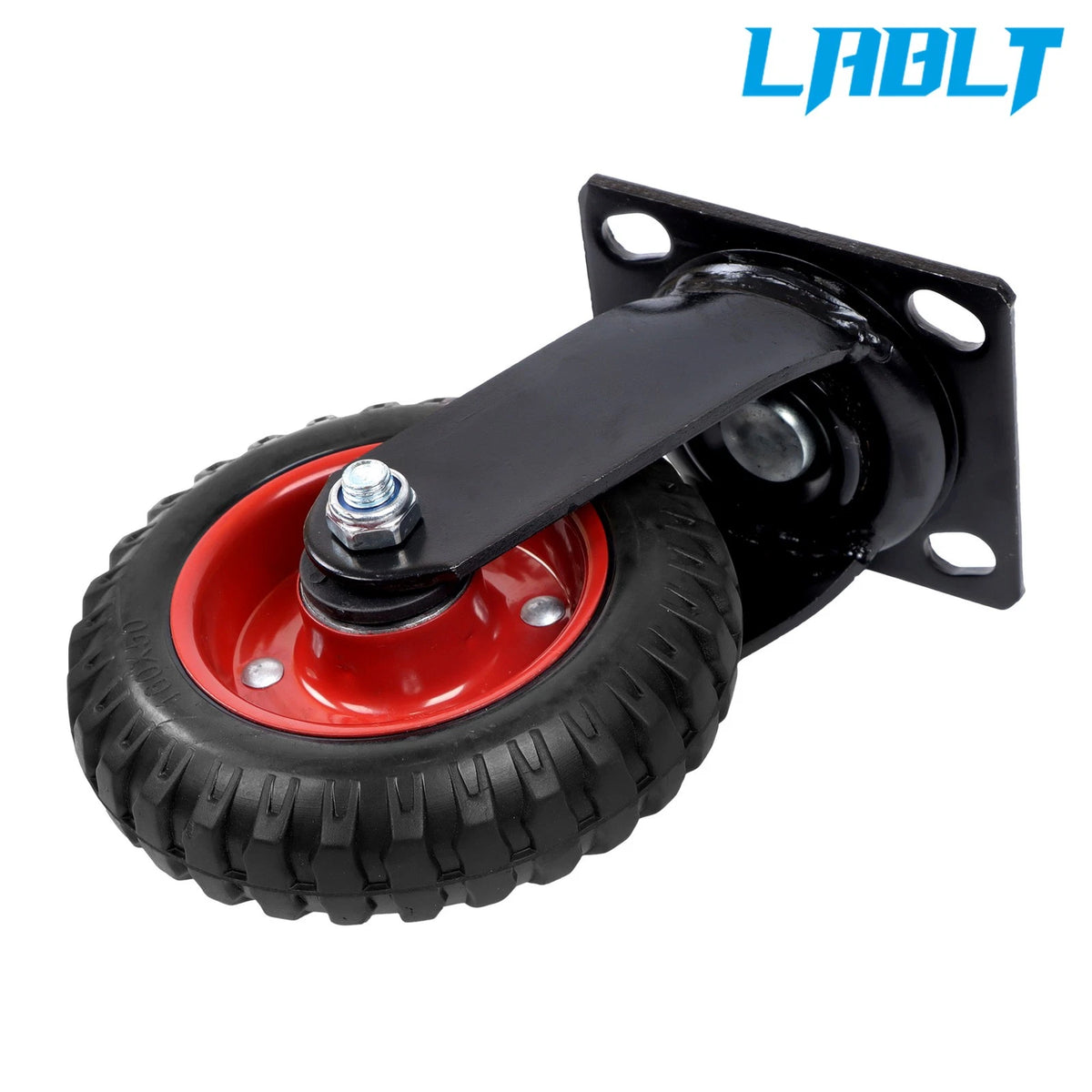 Set of 4 Heavy Duty Rubber Caster Wheels for LABLT (6 Inch)