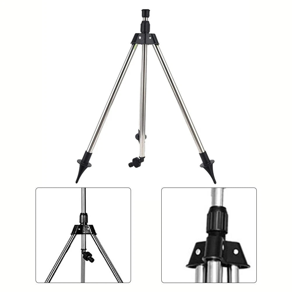 Adjustable Height Stainless Steel Tripod for Outdoor Sprays