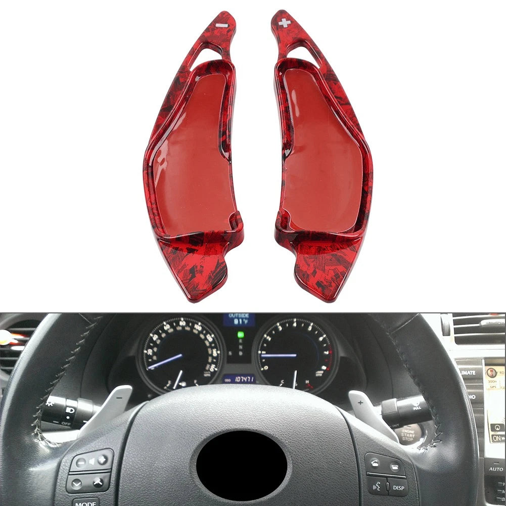 1 Pair Steering Wheel Shift Paddle Extension for Lexus IS250 IS300 IS350 (2006–2013)