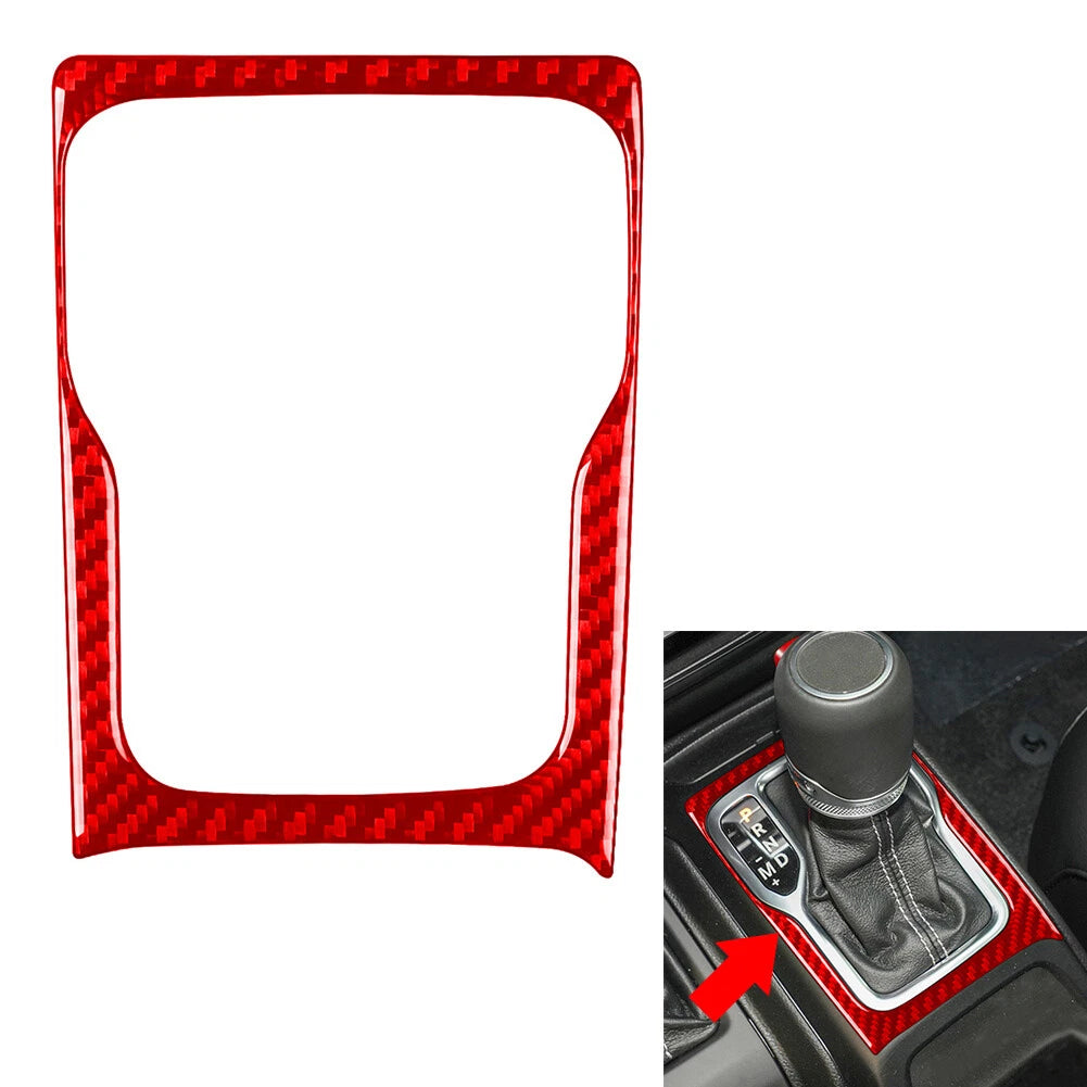 Gear Shift Panel Cover Trim For Jeep Wrangler JL JLU Gladiator JT