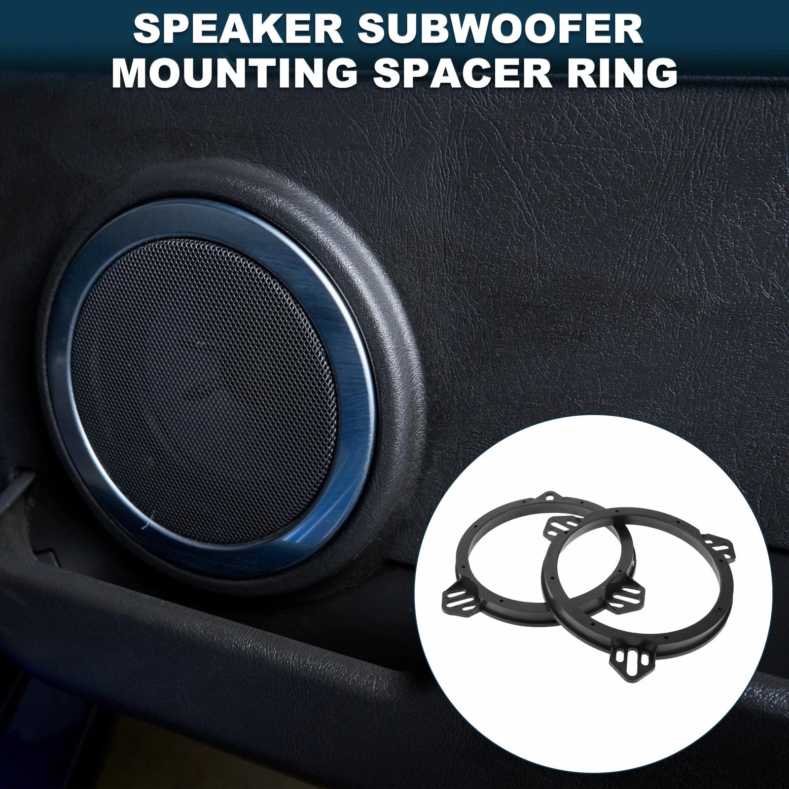2X Speaker Spacer Ring Adapter for Nissan Murano (2008–2017)
