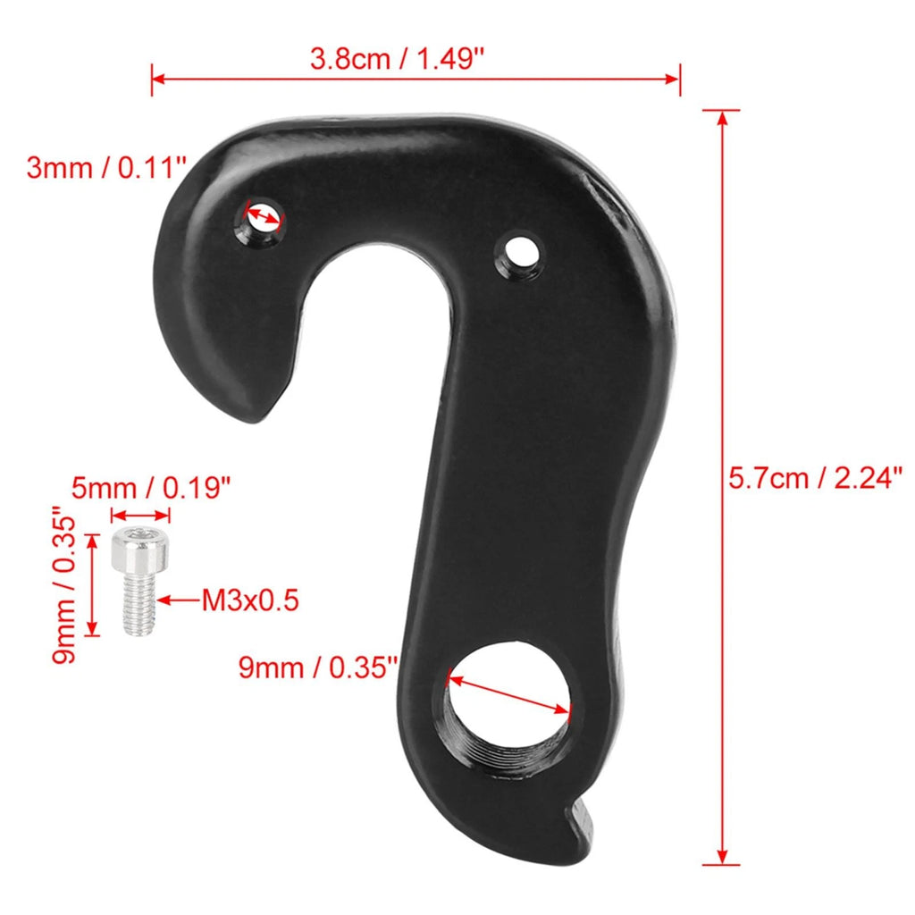 2pc Rear Derailleur Hanger Replacement Gear Hook for Merida UCC (2005–2015)