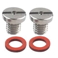 2Pcs Lower Unit Drain Screw & Gasket Kit 90340-08002-00 for Yamaha Outboards
