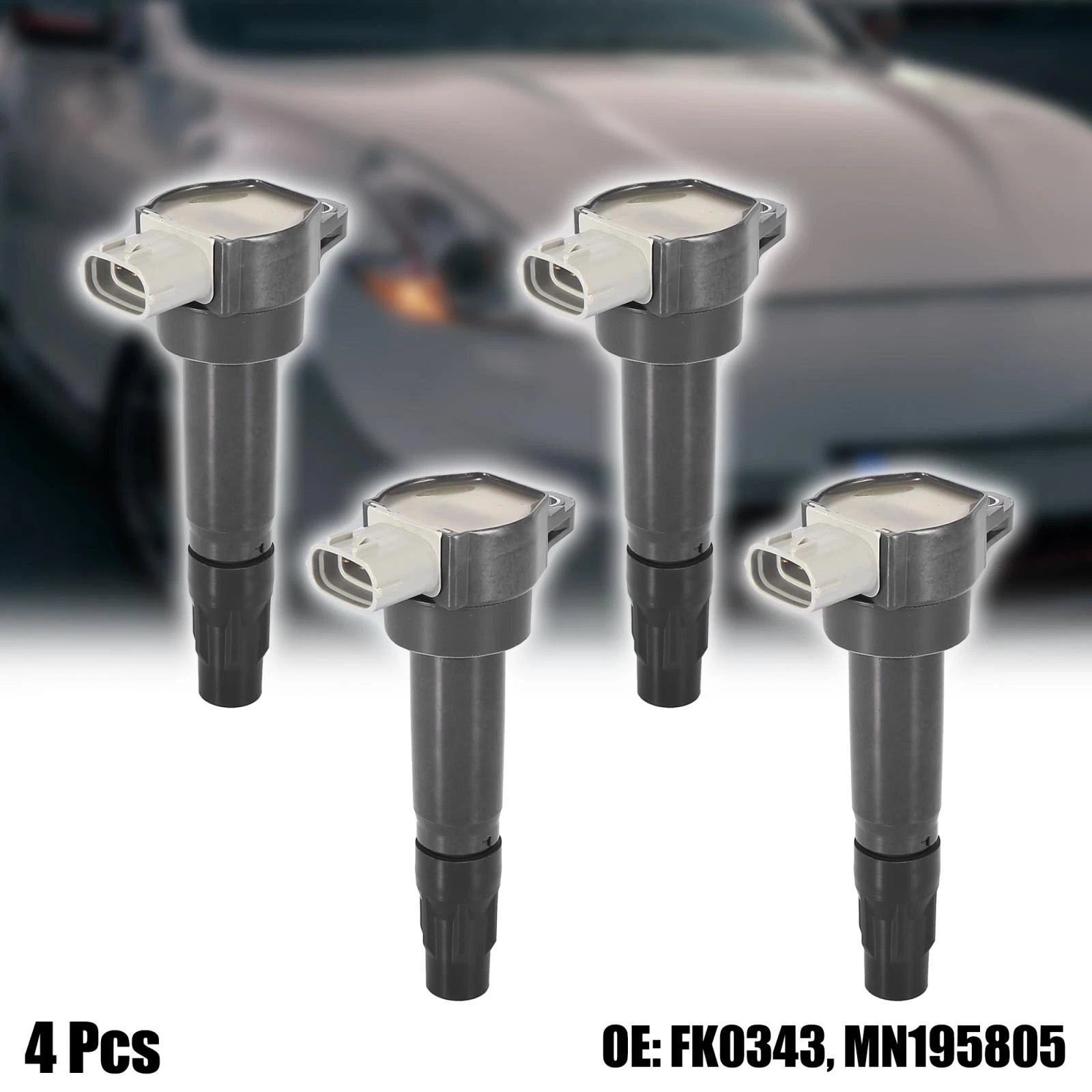 4PCS Ignition Coil Replacement for Mitsubishi L200 (2015–2024)