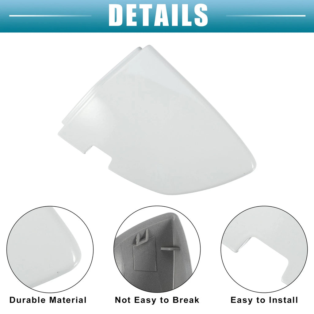 Exterior Door Handle Cover Front Left for Volkswagen Jetta White (2005–2015)