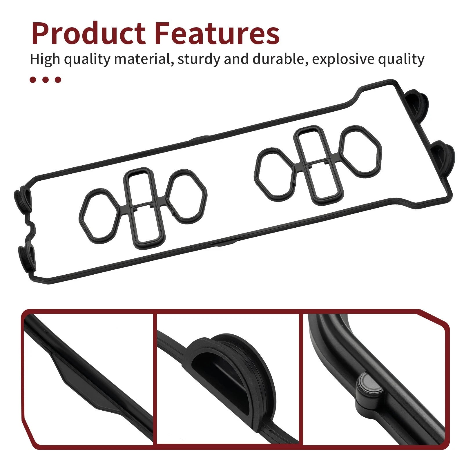 Cylinder Head Valve Cover Gasket Kit for Suzuki GSX-R600 GSX-R750 (2006–2024)