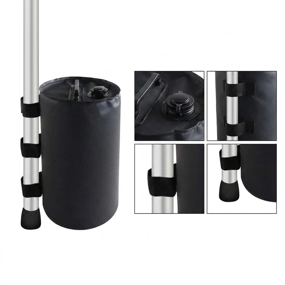 Portable Water Weights for Tents (44 lbs with Water, 55 lbs with Sand)