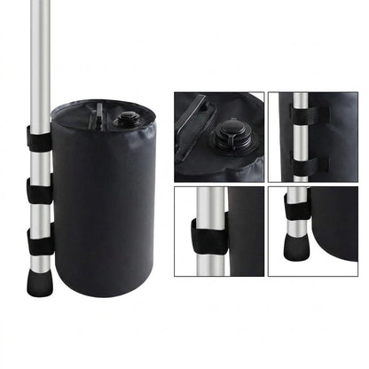 Portable Water Weights for Tents (44 lbs with Water, 55 lbs with Sand)