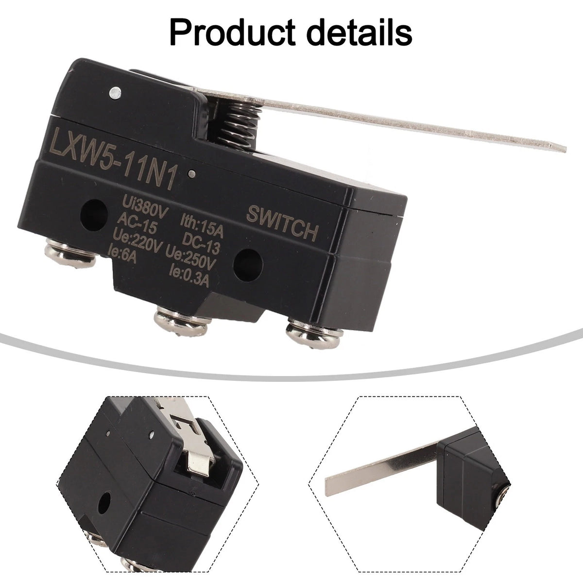 Limit Switch LXW511M for AC 380V DC 220V 10A