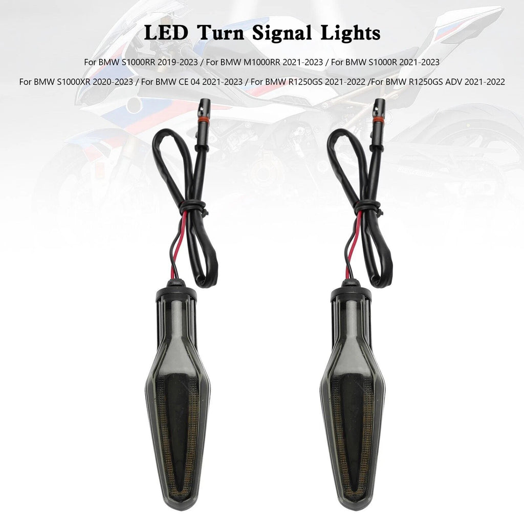 LED Turn Signal Lights for BMW S1000XR S1000R R1250GS ADV (2020–2023) T9