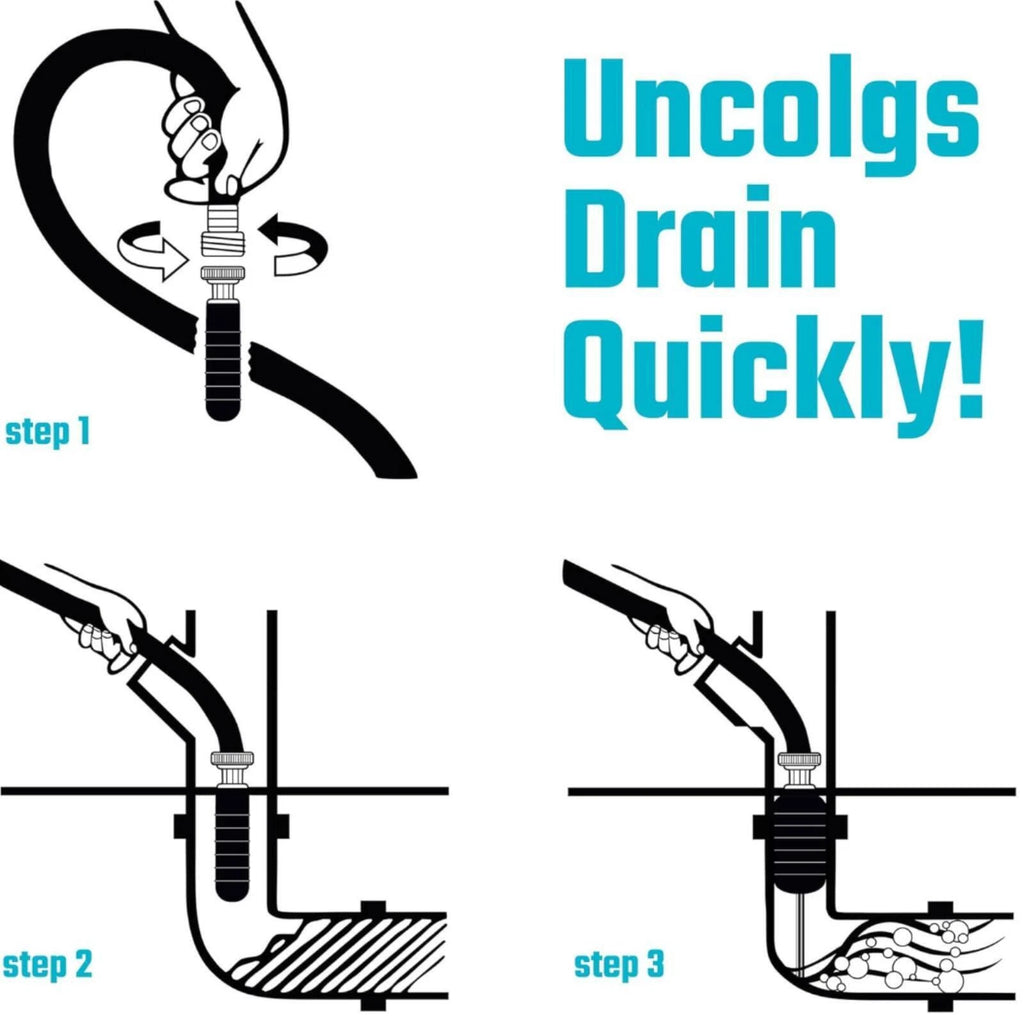 1"-2" Drain Blow Bag & Bladder for Professional Drain Cleaner