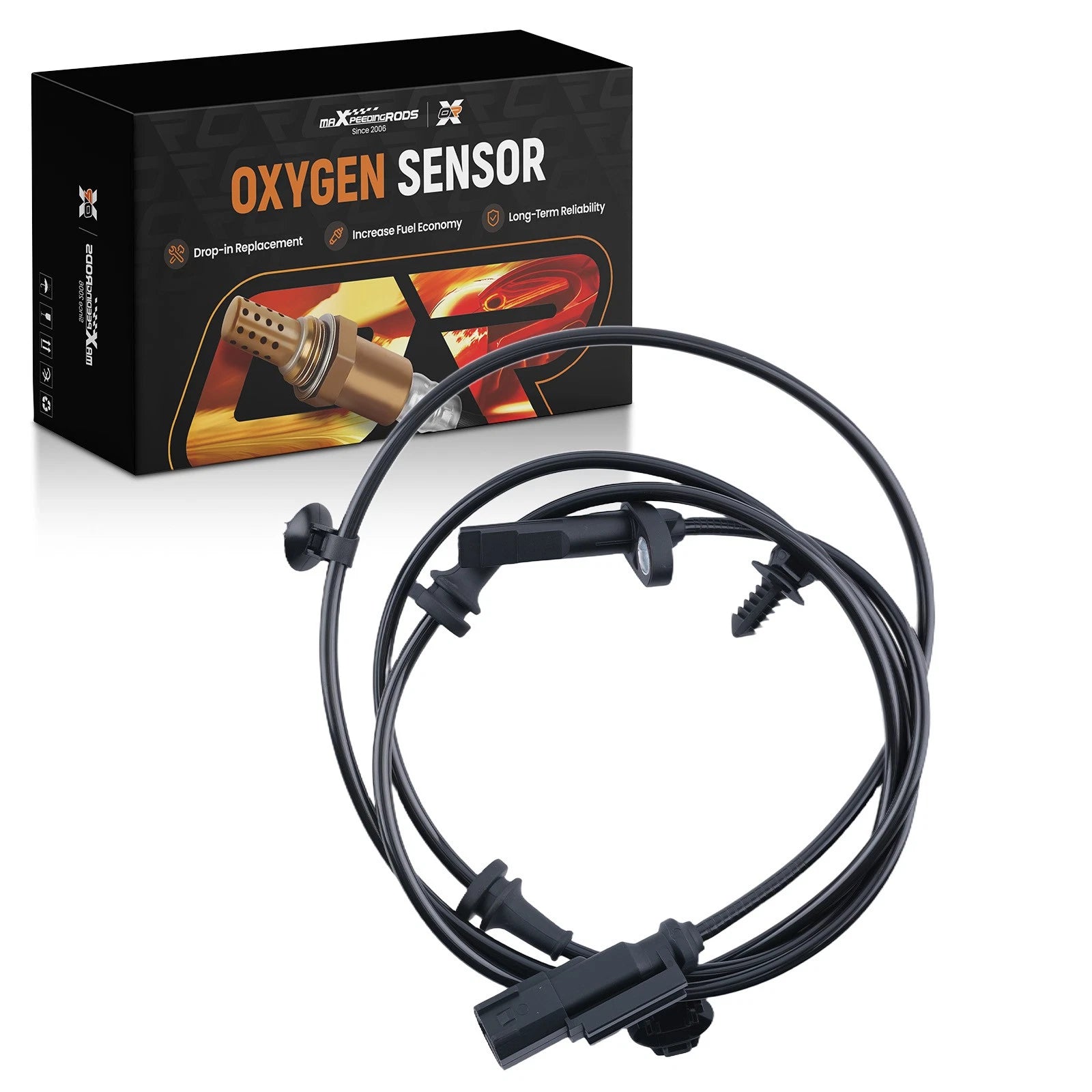 ABS Wheel Speed Sensor Set of 2 for Ford Explorer Flex (2013–2019)
