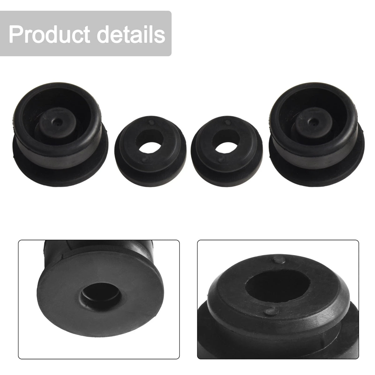 4PC Radiator Rubber Bushings for Honda Accord, Civic