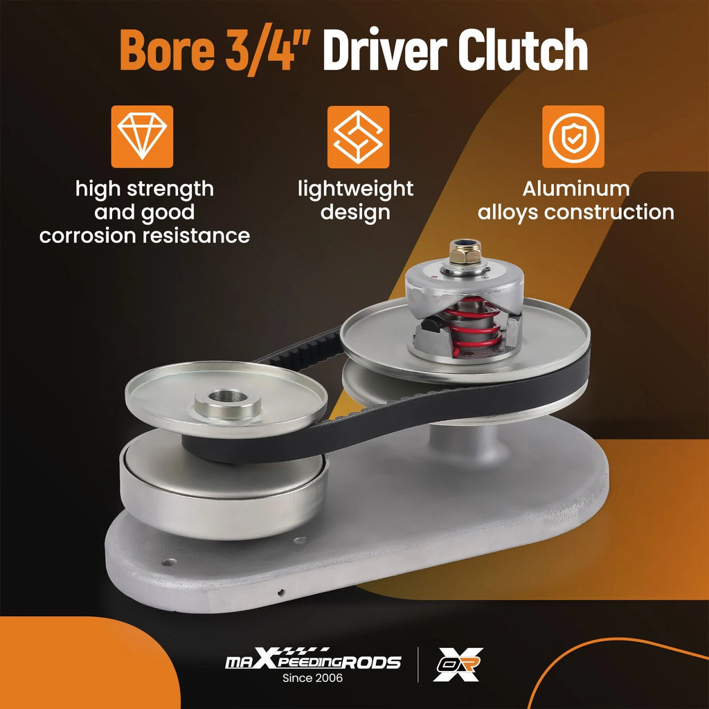 Torque Converter Kit for 9HP-16HP Engines (1" Straight Crankshaft)