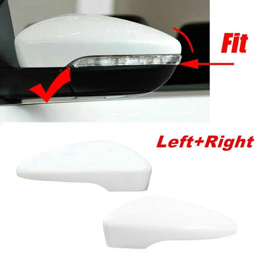 New Practical Mirror Cover Cap 1 Pair ABS Accessories Set Easy To Install
