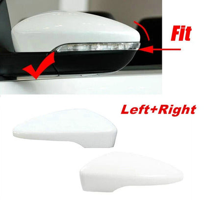 New Practical Mirror Cover Cap 1 Pair ABS Accessories Set Easy To Install