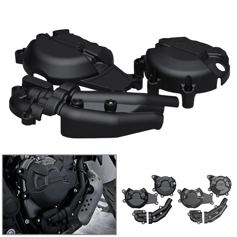 Motorcycle Engine Cover for Yamaha MT-07 XSR700 FZ-07 MT07 Tracer (2014–2024)