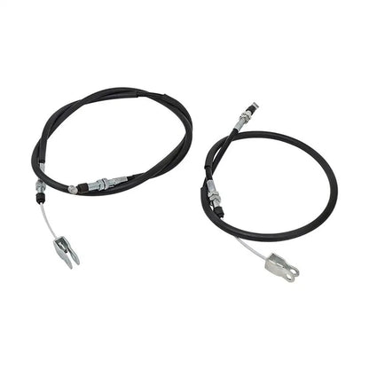 Set of 2 Rear Brake Cable Parking Cables for Kawasaki Mule 4010 3020 2500