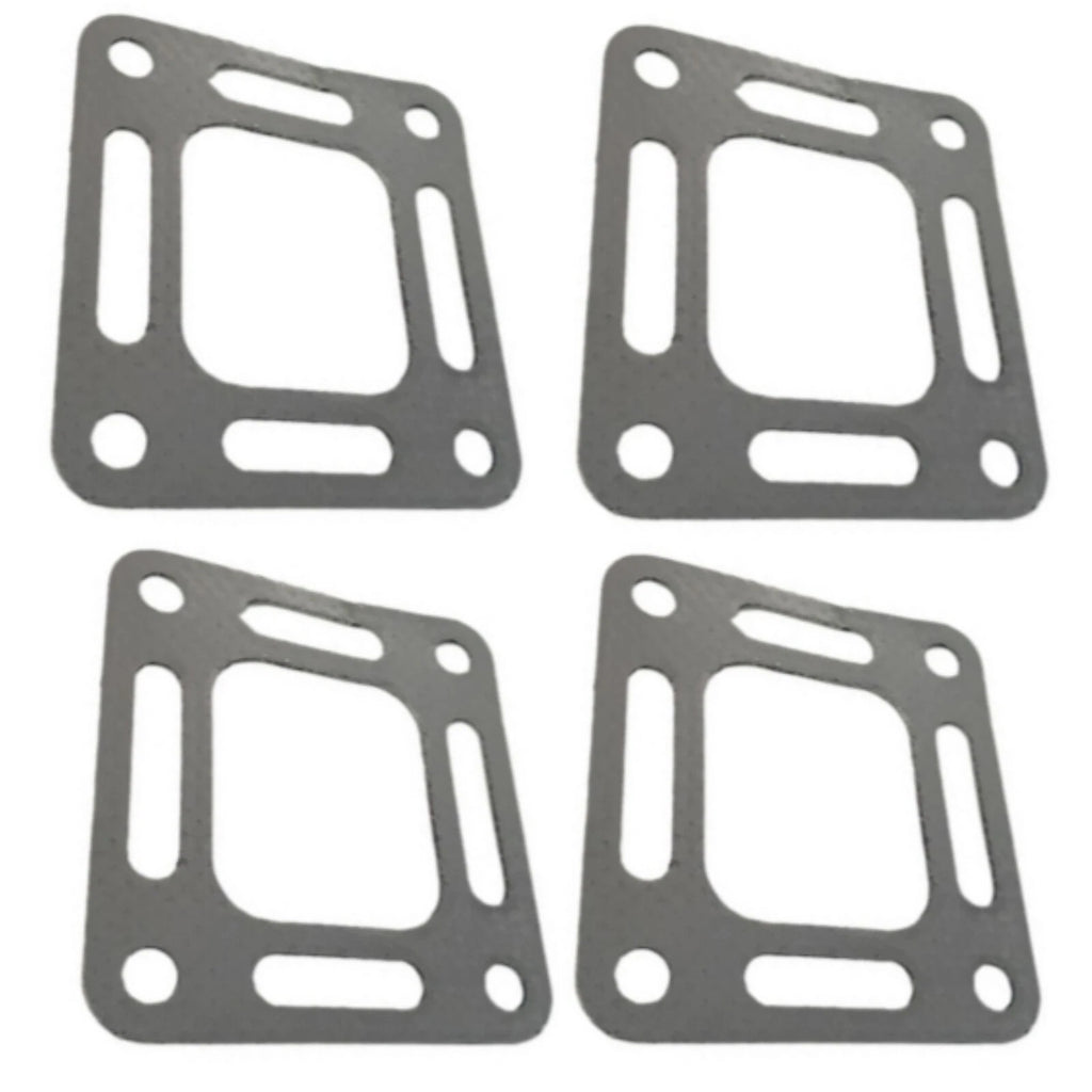 Set of 4 Exhaust Elbow Gaskets for Mercury Mercruiser (Replaces 27-863726, 18-2849)