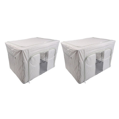 2X Foldable Storage Box for Cars (Moisture Resistant, Steel Frame)