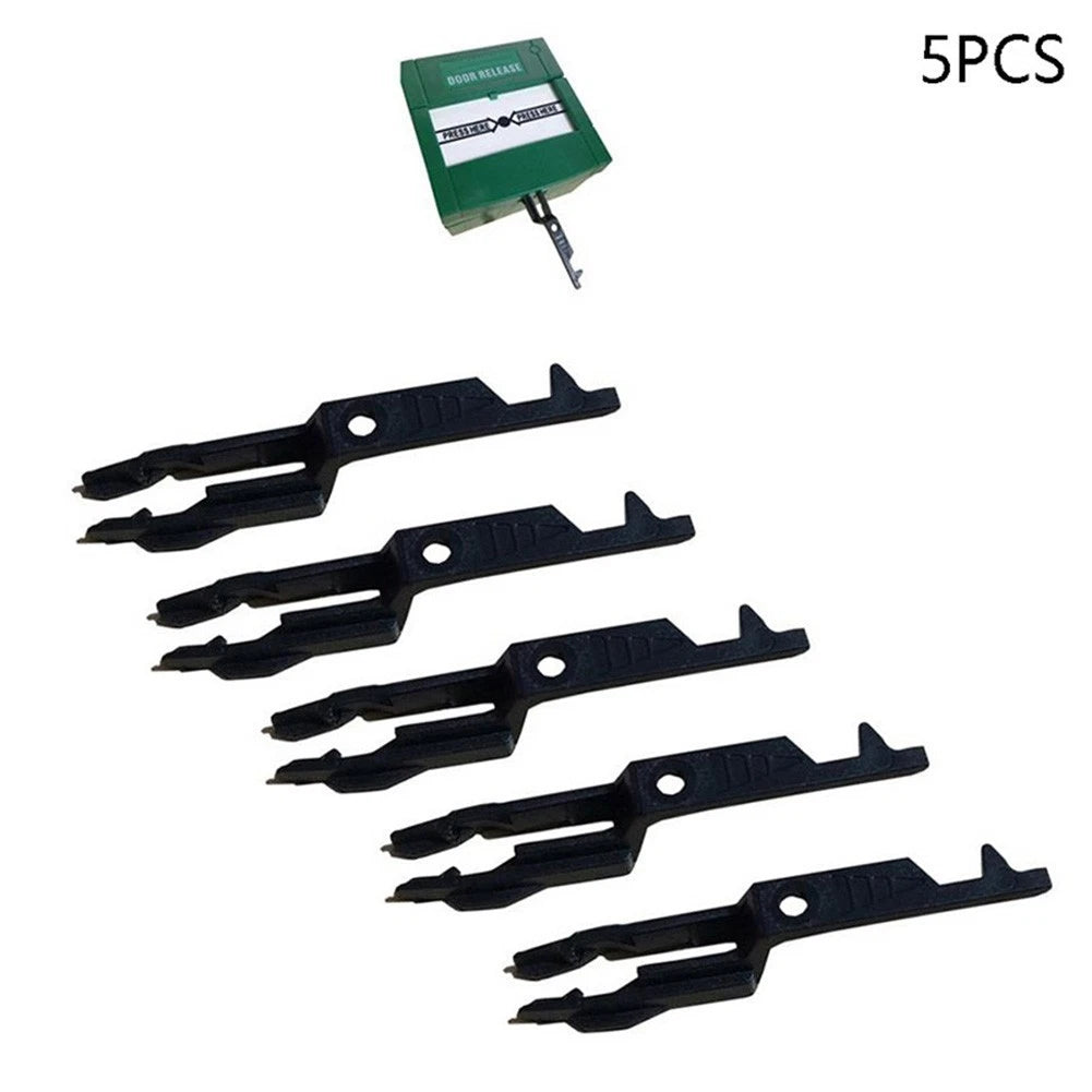 Set of 5 Break Glass Switch Button Keys for Safety Response