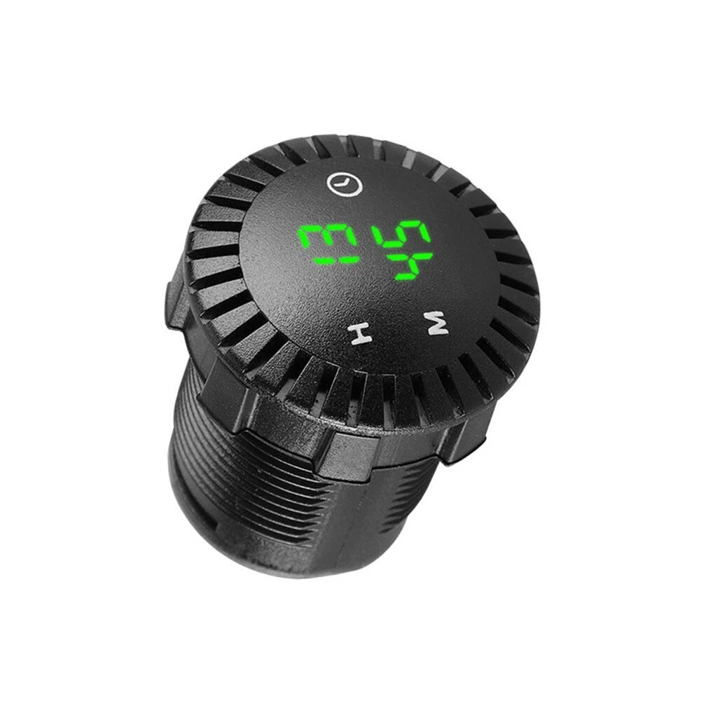 Digital Clock Panel with Waterproof LED Display for Car Boat