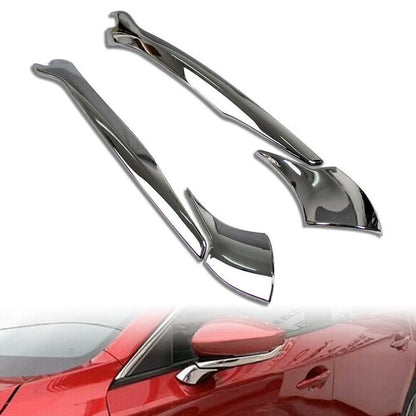 Rear View Mirror Side Molding Cover Trims for Mazda 3 Sedan (2019–2020)