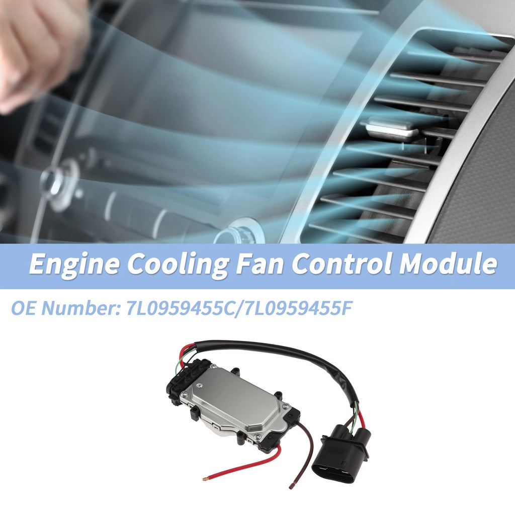 Engine Cooling Fan Control Module for Audi Q7 (2007–2015) Replacement