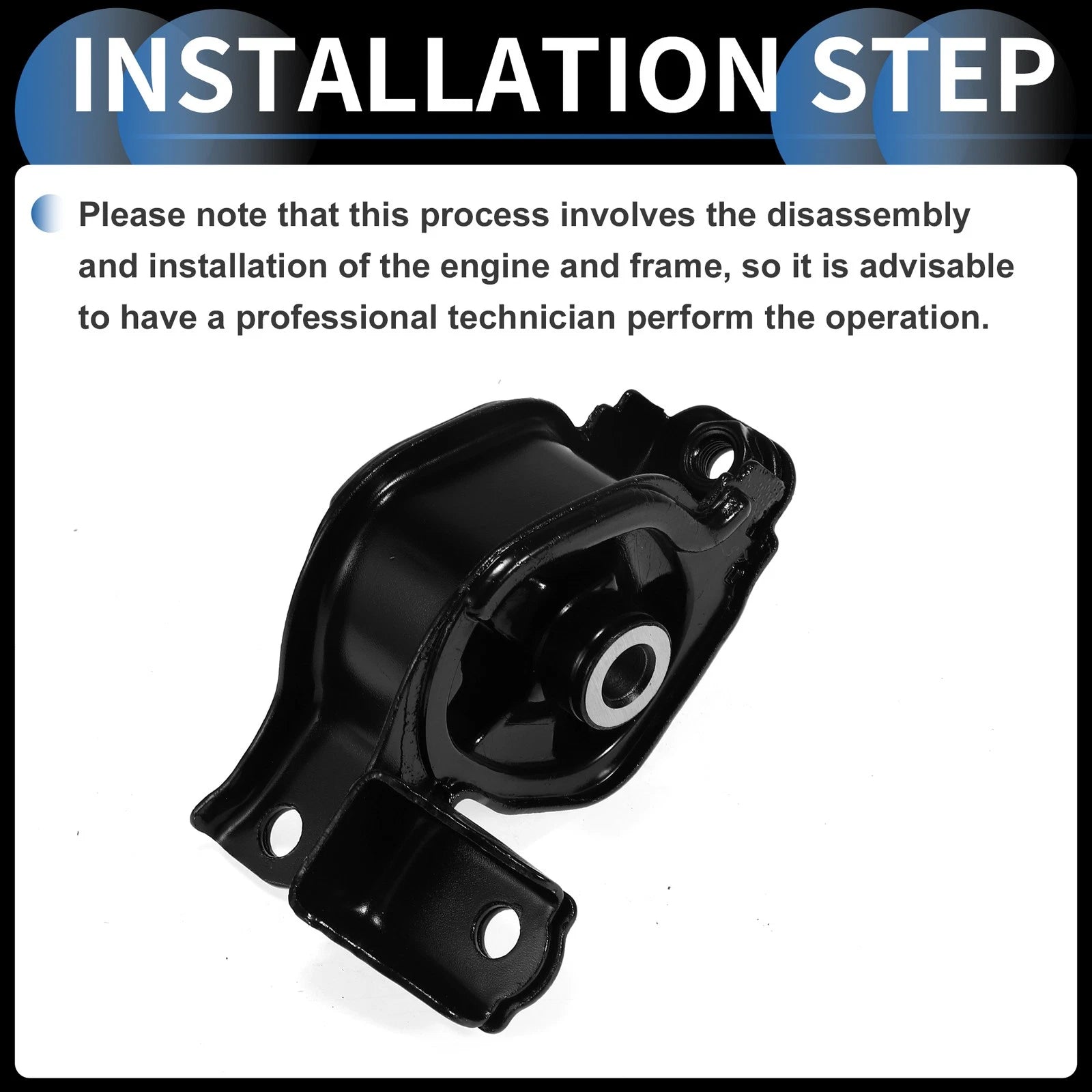 Engine Motor Mount Replacement for Honda Fit 1.5L (2007–2008)