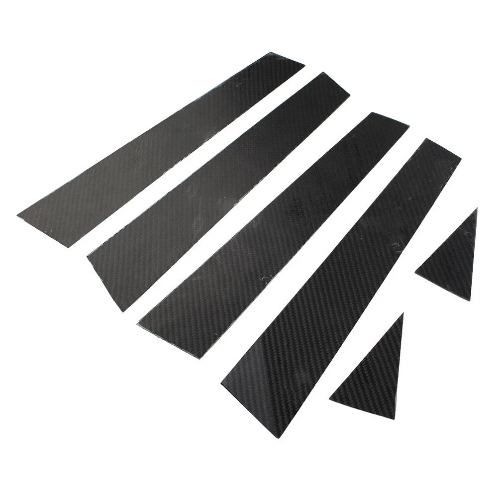 Set of 6 B Pillar Post Cover Trim for Audi A3 (2014–2018)