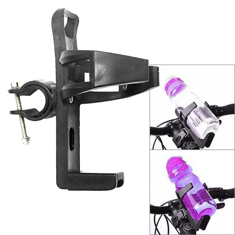 Water Bottle Holder Cage for MTB Bicycle (Black)