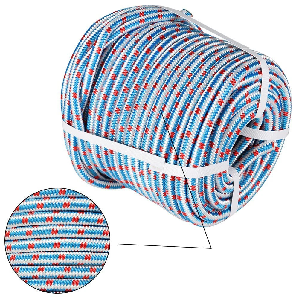 1/2" x 100' Braided Polyester Rope for Arborist Rigging (LABLT)
