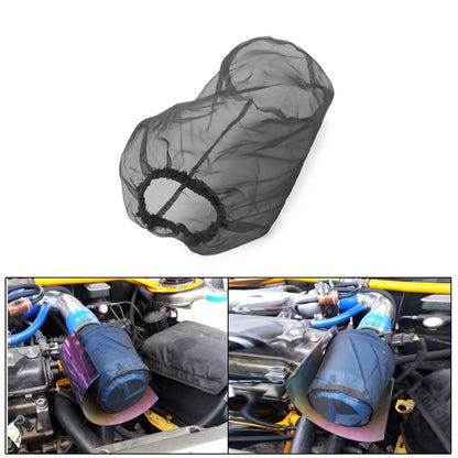 Cold Air Intake Filter Cover for Car Engine (Water Washable Protection)