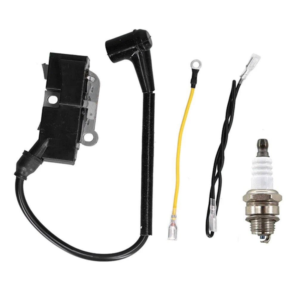 Ignition Coil & Spark Plug for Husqvarna 350 357 359 365 372 K750 K760