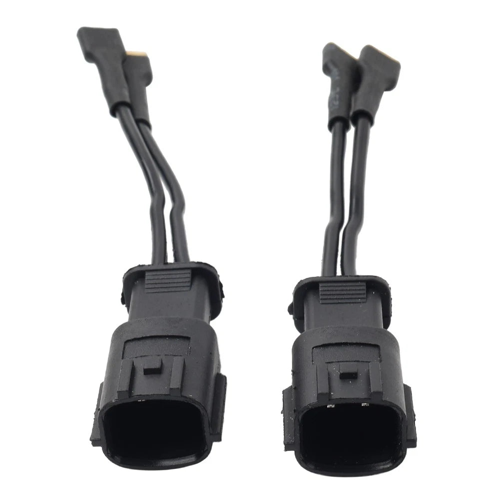 2Pcs Wiring Harness Pigtail Socket for Hyundai Car Horn Speaker