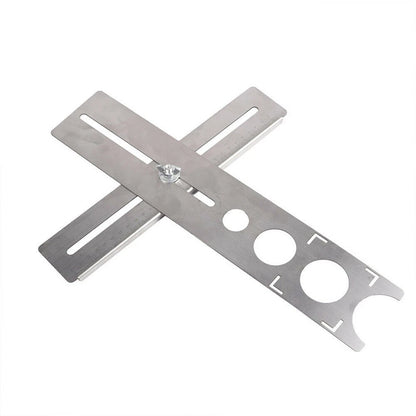 Ceramic Tile Drilling Tool Set in Stainless Steel - Multiple Sizes Available